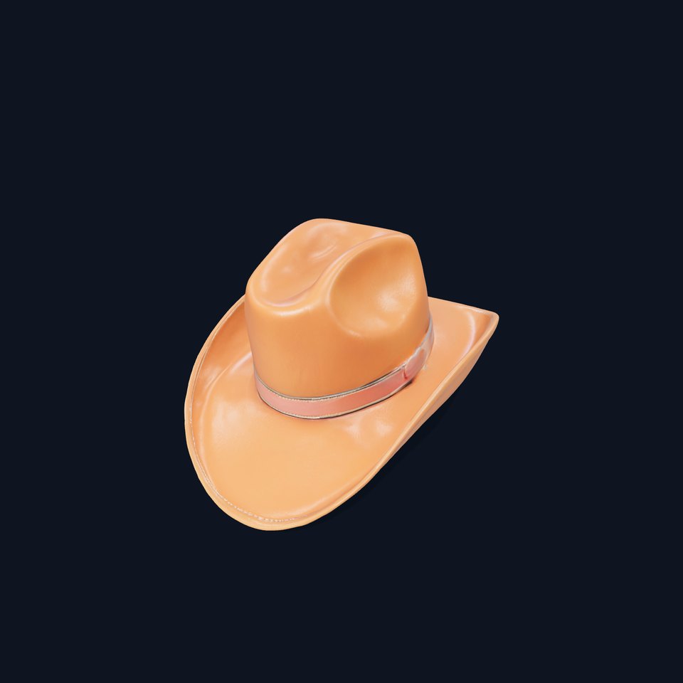 Classic Cowboy Hat Model Pack with PBR Textures